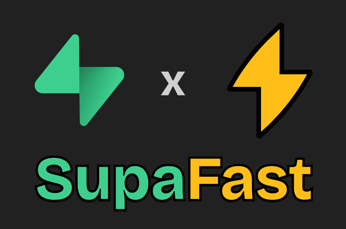 Supabase and Loopr logo combined
